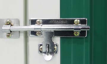 S/S latch bolt with hasp and staple